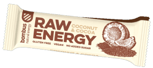 BOMBUS Raw energy - Coconut+Cocoa 50g
